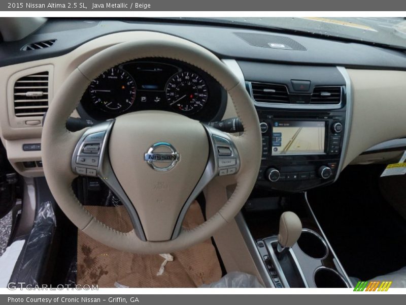 Java Metallic / Beige 2015 Nissan Altima 2.5 SL