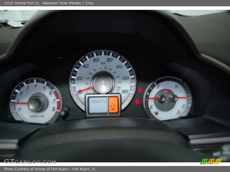  2015 Pilot LX LX Gauges