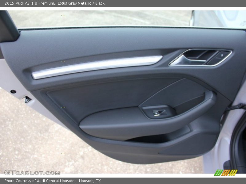 Lotus Gray Metallic / Black 2015 Audi A3 1.8 Premium