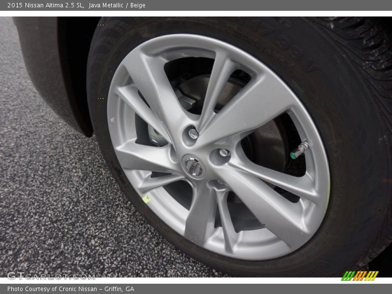 Java Metallic / Beige 2015 Nissan Altima 2.5 SL