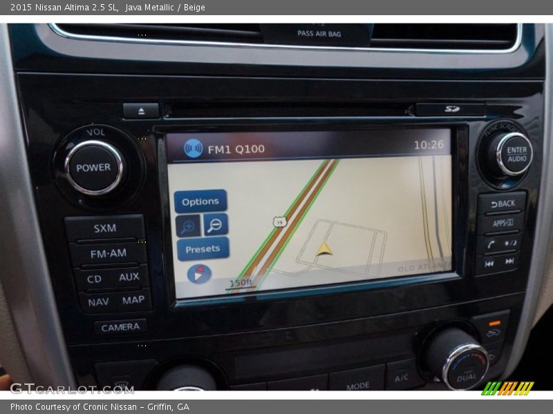 Java Metallic / Beige 2015 Nissan Altima 2.5 SL