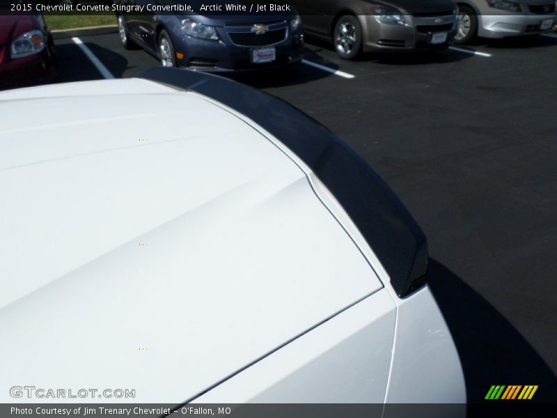 Arctic White / Jet Black 2015 Chevrolet Corvette Stingray Convertible