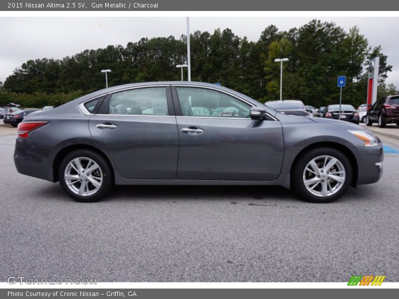 Gun Metallic / Charcoal 2015 Nissan Altima 2.5 SV