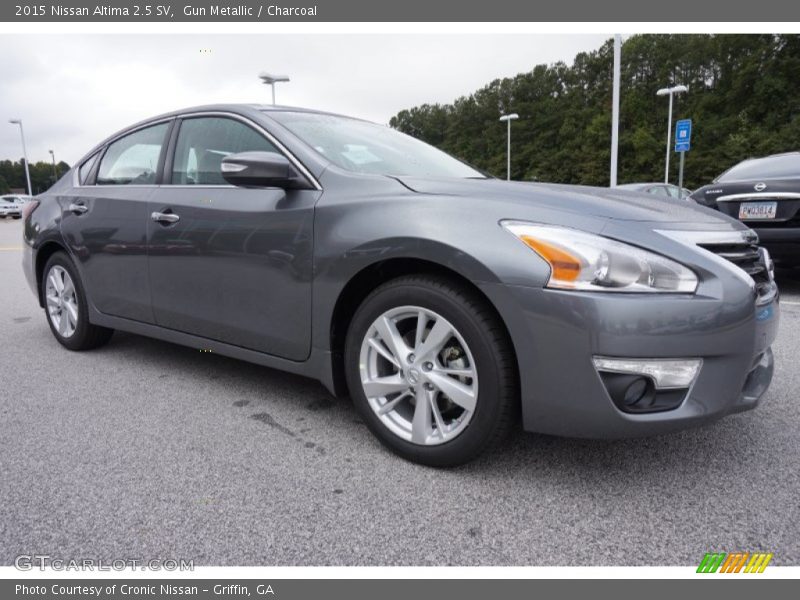 Gun Metallic / Charcoal 2015 Nissan Altima 2.5 SV