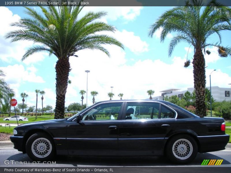 Jet Black / Black 1995 BMW 7 Series 740iL Sedan