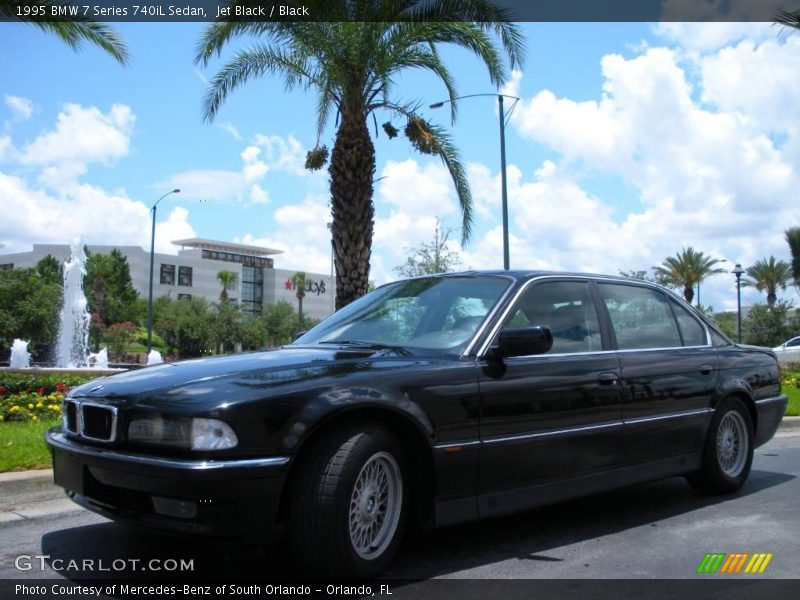 Jet Black / Black 1995 BMW 7 Series 740iL Sedan