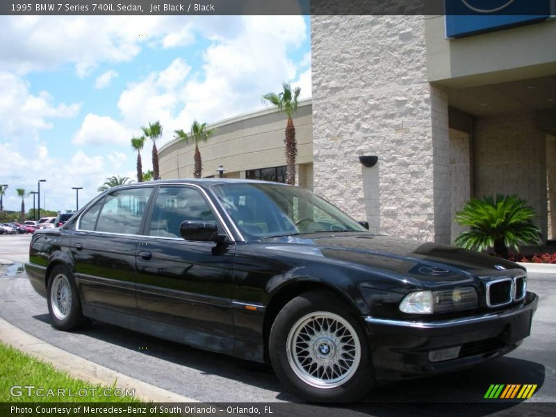 Jet Black / Black 1995 BMW 7 Series 740iL Sedan