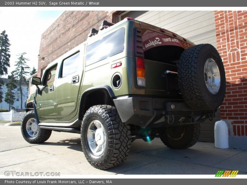 Sage Green Metallic / Wheat 2003 Hummer H2 SUV