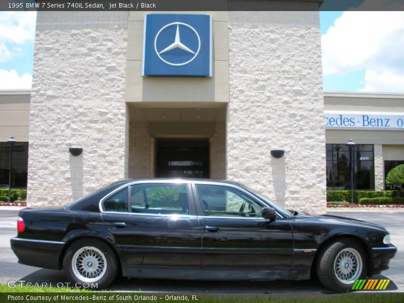 Jet Black / Black 1995 BMW 7 Series 740iL Sedan