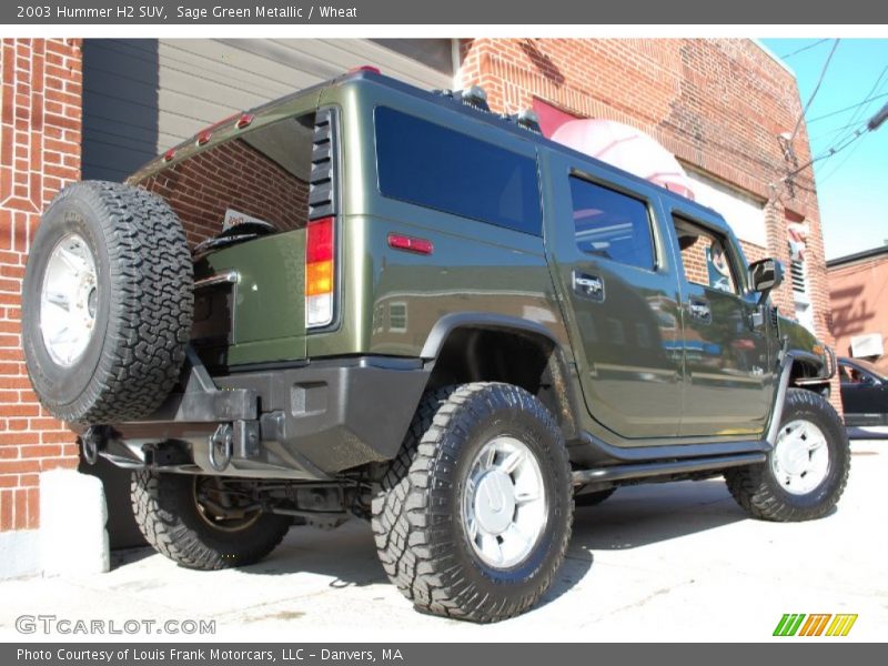 Sage Green Metallic / Wheat 2003 Hummer H2 SUV