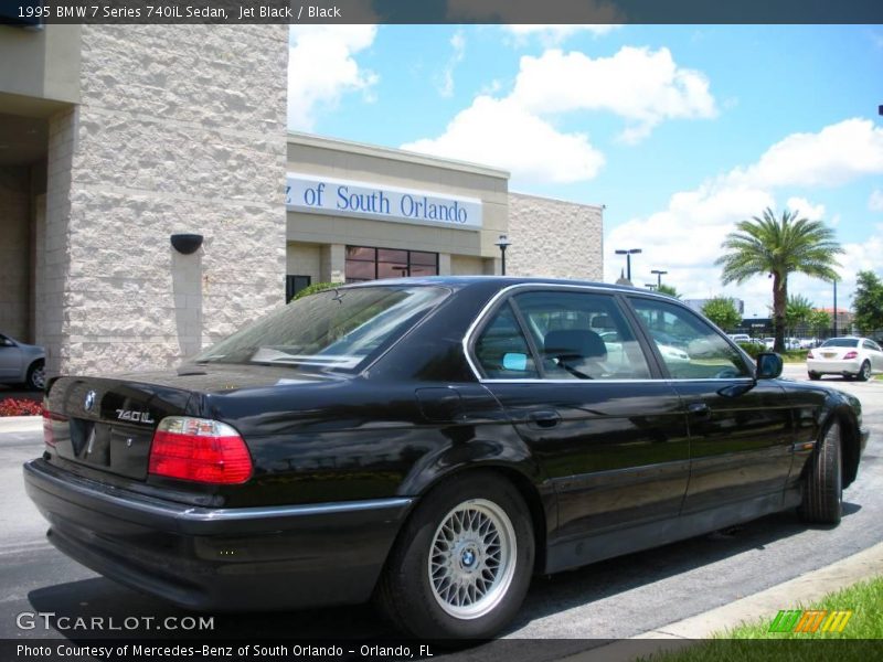 Jet Black / Black 1995 BMW 7 Series 740iL Sedan