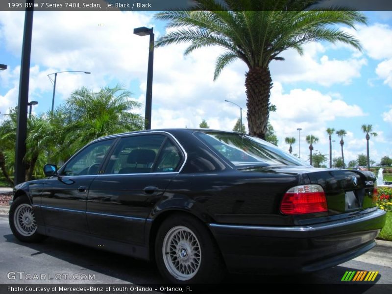 Jet Black / Black 1995 BMW 7 Series 740iL Sedan