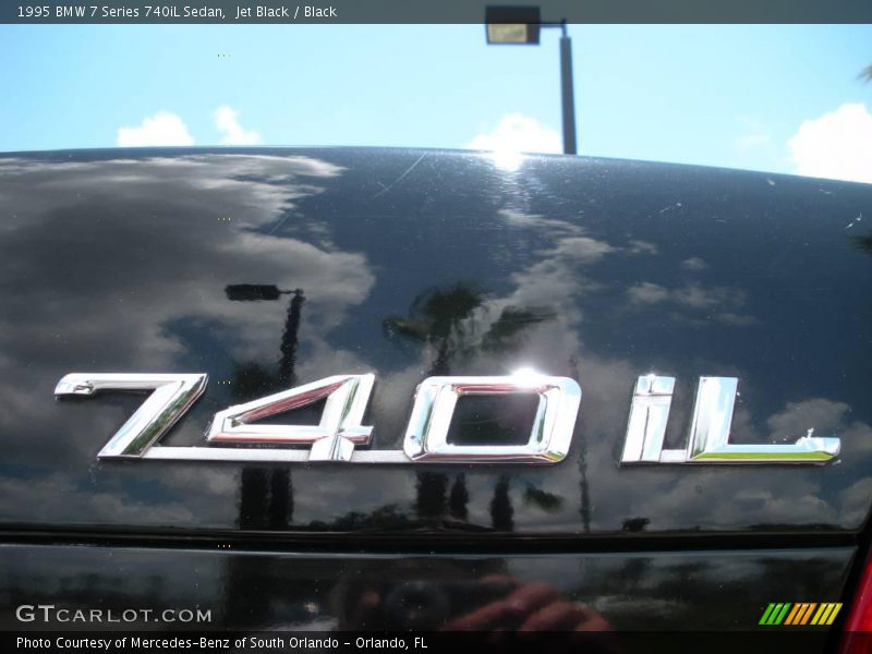 Jet Black / Black 1995 BMW 7 Series 740iL Sedan