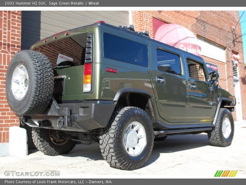 Sage Green Metallic / Wheat 2003 Hummer H2 SUV