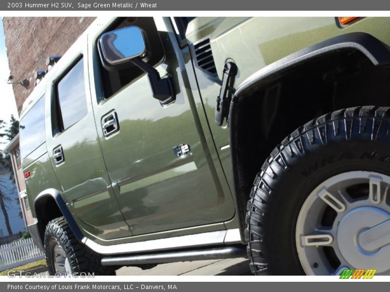 Sage Green Metallic / Wheat 2003 Hummer H2 SUV