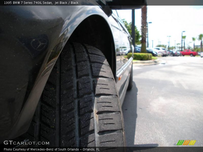 Jet Black / Black 1995 BMW 7 Series 740iL Sedan
