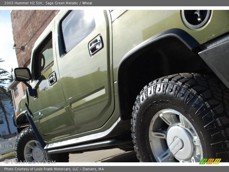 Sage Green Metallic / Wheat 2003 Hummer H2 SUV