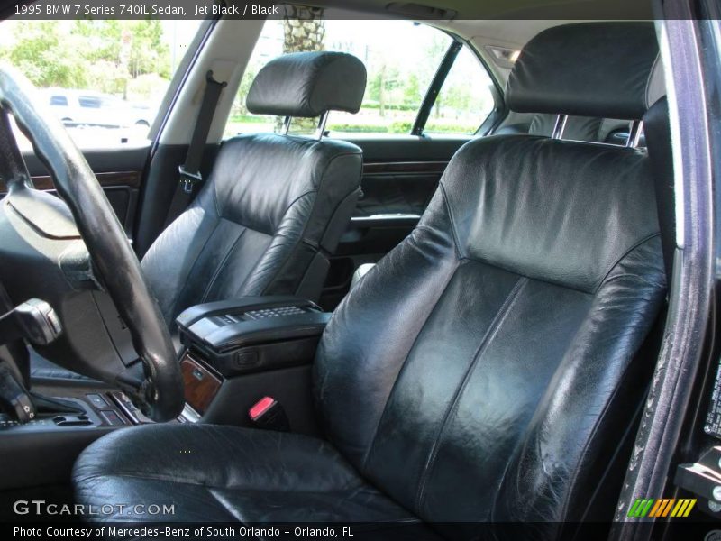 Jet Black / Black 1995 BMW 7 Series 740iL Sedan