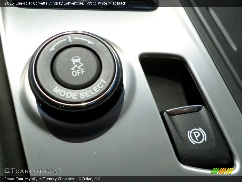 Controls of 2015 Corvette Stingray Convertible