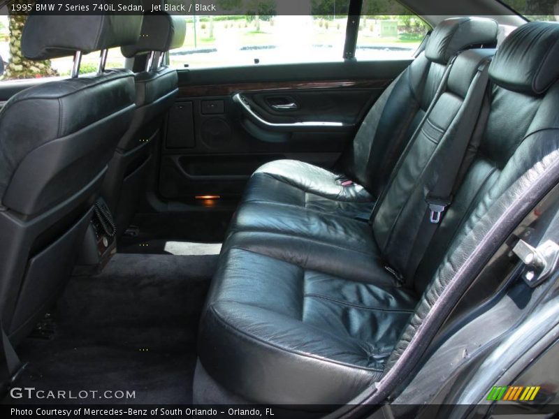 Jet Black / Black 1995 BMW 7 Series 740iL Sedan