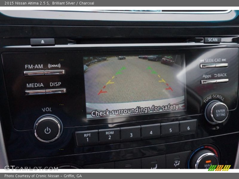 Brilliant Silver / Charcoal 2015 Nissan Altima 2.5 S