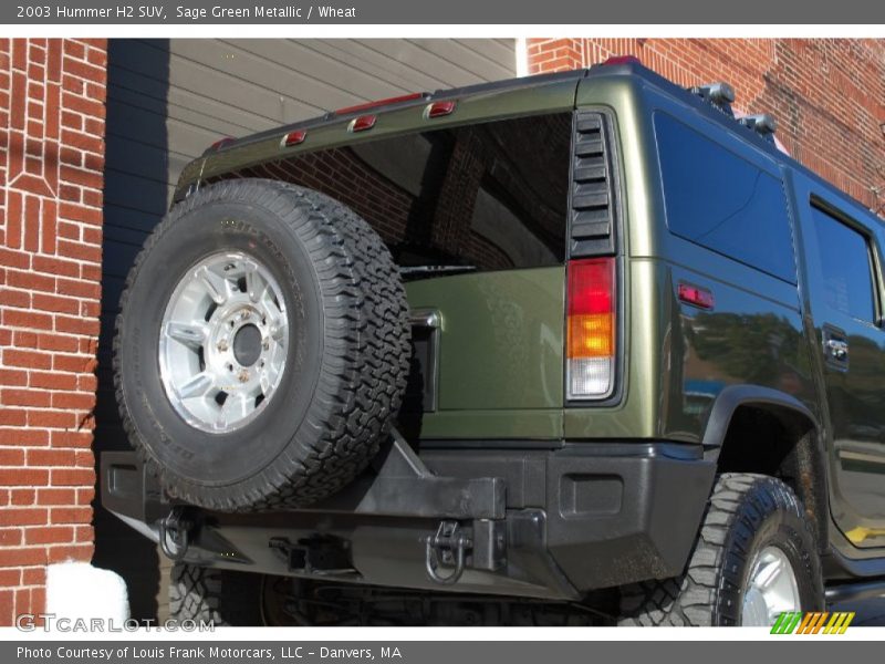 Sage Green Metallic / Wheat 2003 Hummer H2 SUV