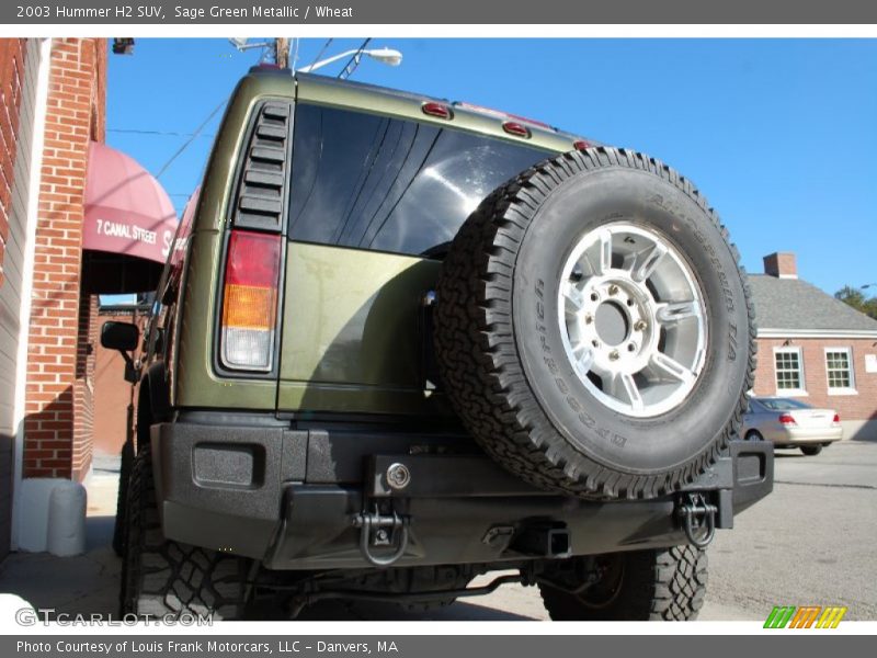 Sage Green Metallic / Wheat 2003 Hummer H2 SUV