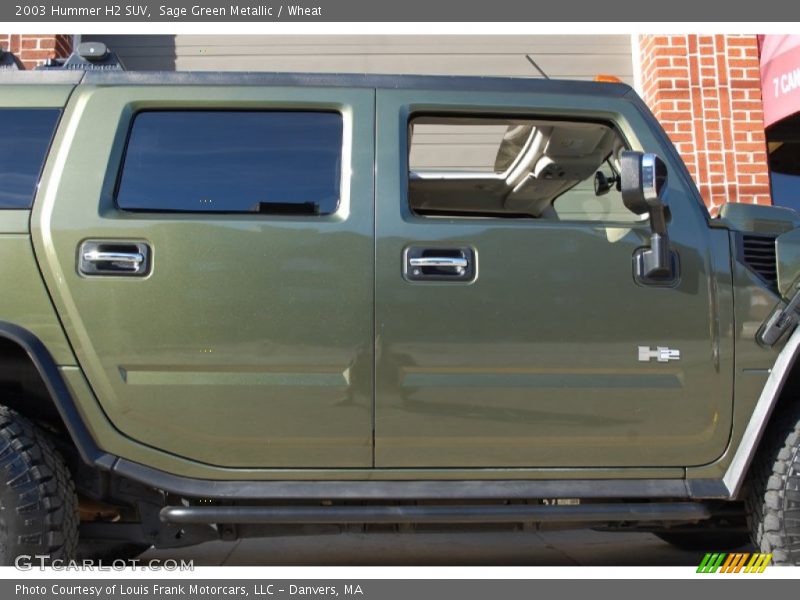 Sage Green Metallic / Wheat 2003 Hummer H2 SUV