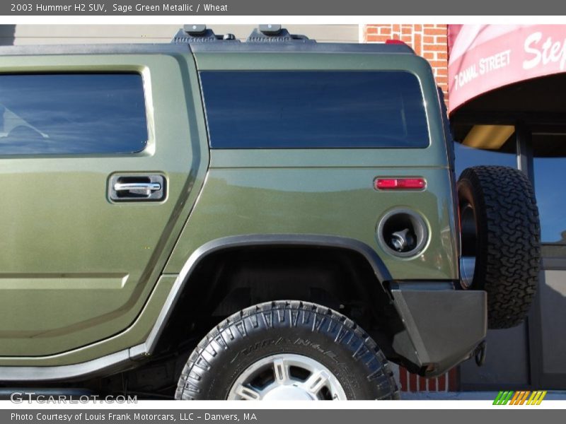 Sage Green Metallic / Wheat 2003 Hummer H2 SUV