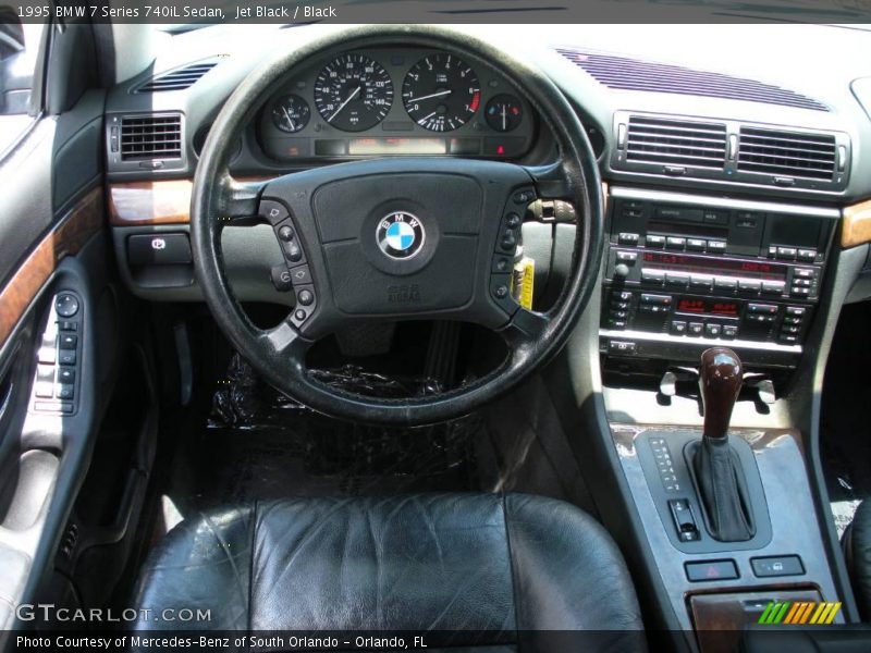 Jet Black / Black 1995 BMW 7 Series 740iL Sedan