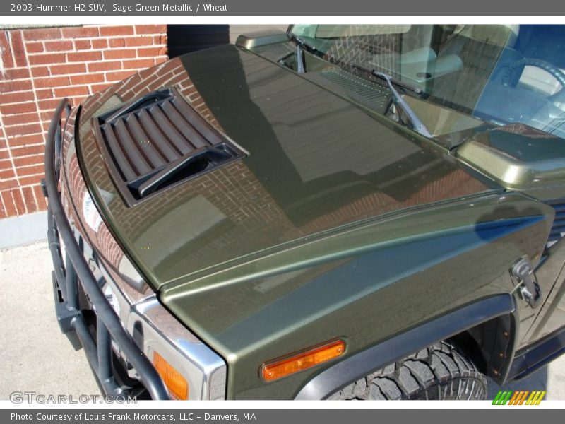 Sage Green Metallic / Wheat 2003 Hummer H2 SUV