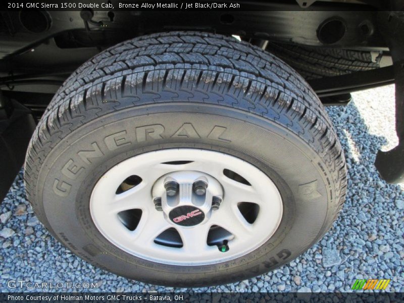 Bronze Alloy Metallic / Jet Black/Dark Ash 2014 GMC Sierra 1500 Double Cab