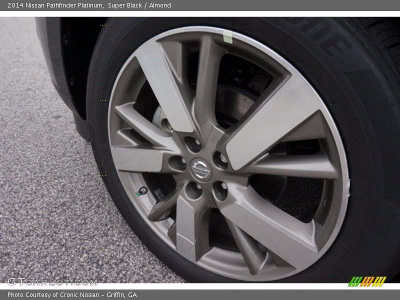 Super Black / Almond 2014 Nissan Pathfinder Platinum