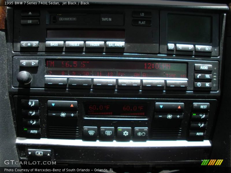 Jet Black / Black 1995 BMW 7 Series 740iL Sedan