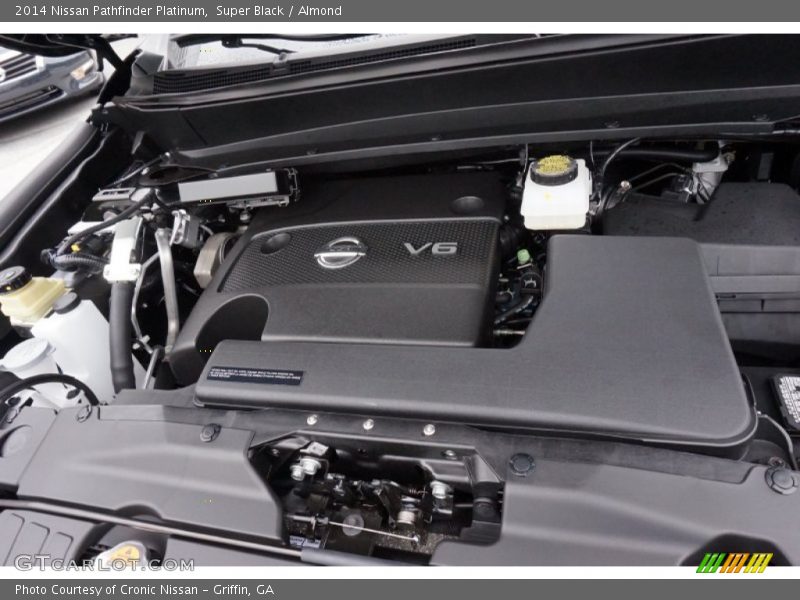 Super Black / Almond 2014 Nissan Pathfinder Platinum