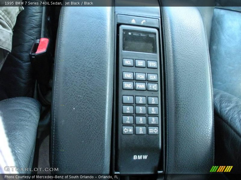 Jet Black / Black 1995 BMW 7 Series 740iL Sedan