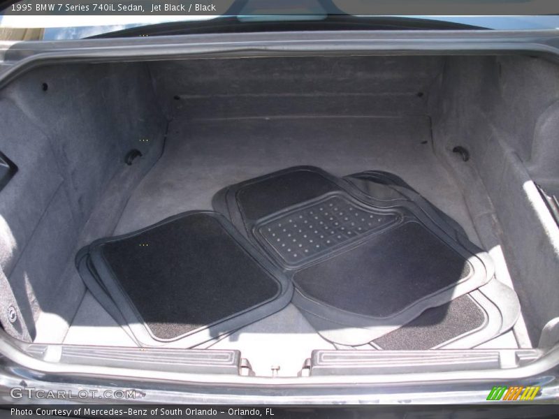 Jet Black / Black 1995 BMW 7 Series 740iL Sedan