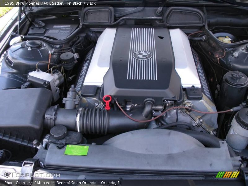 Jet Black / Black 1995 BMW 7 Series 740iL Sedan