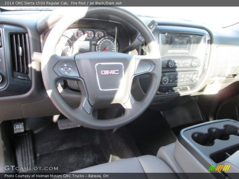 Fire Red / Jet Black/Dark Ash 2014 GMC Sierra 1500 Regular Cab