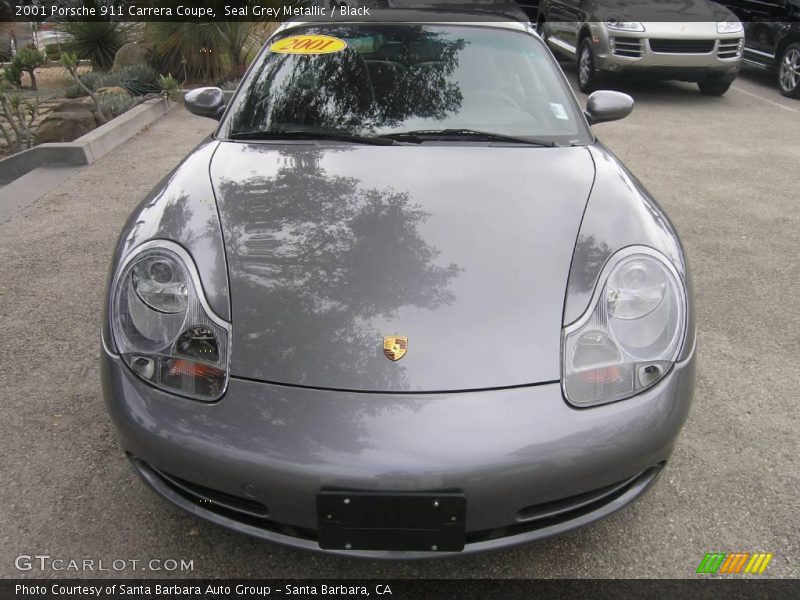 Seal Grey Metallic / Black 2001 Porsche 911 Carrera Coupe