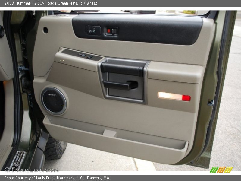 Door Panel of 2003 H2 SUV
