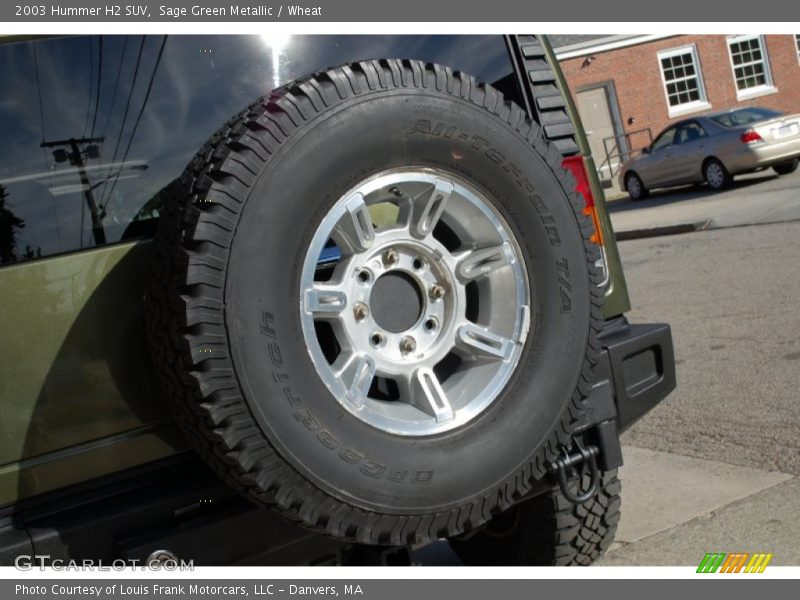 Sage Green Metallic / Wheat 2003 Hummer H2 SUV