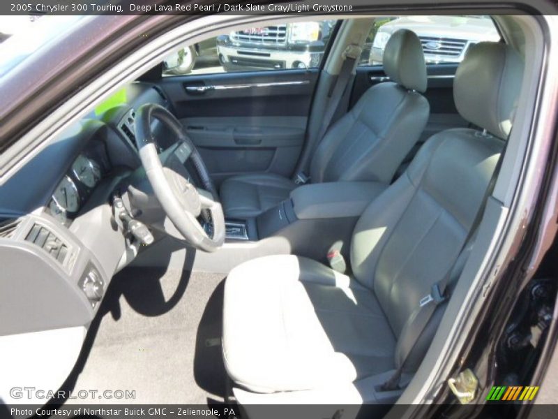 Deep Lava Red Pearl / Dark Slate Gray/Light Graystone 2005 Chrysler 300 Touring