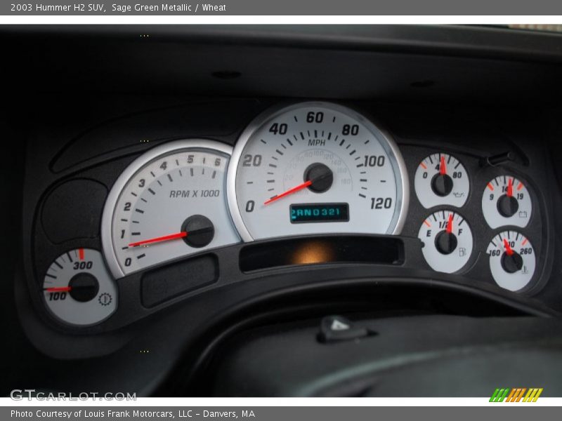  2003 H2 SUV SUV Gauges