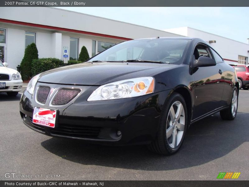Black / Ebony 2007 Pontiac G6 GTP Coupe