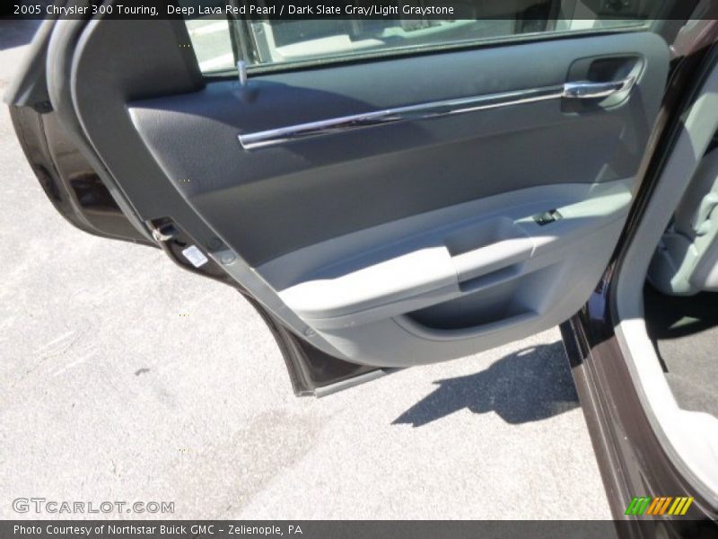 Deep Lava Red Pearl / Dark Slate Gray/Light Graystone 2005 Chrysler 300 Touring