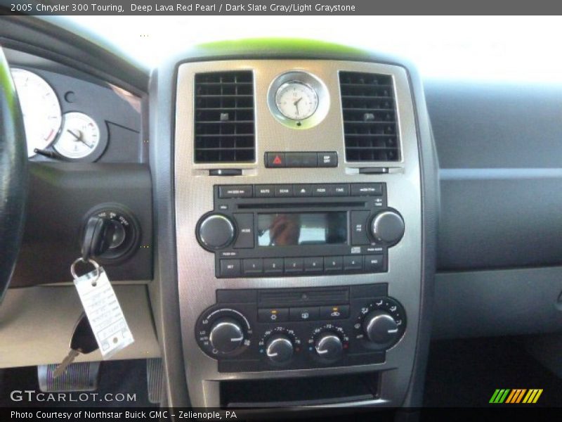 Deep Lava Red Pearl / Dark Slate Gray/Light Graystone 2005 Chrysler 300 Touring