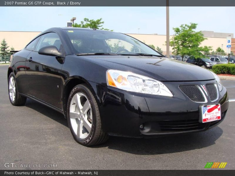 Black / Ebony 2007 Pontiac G6 GTP Coupe