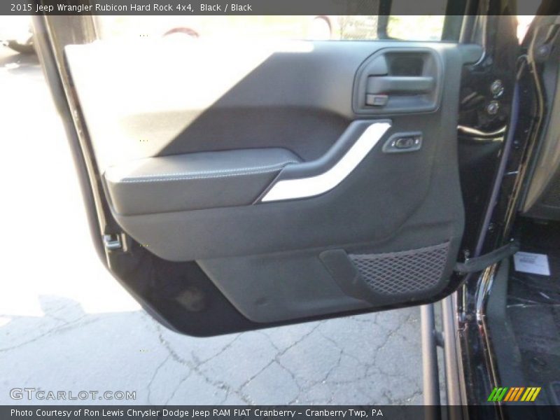 Black / Black 2015 Jeep Wrangler Rubicon Hard Rock 4x4