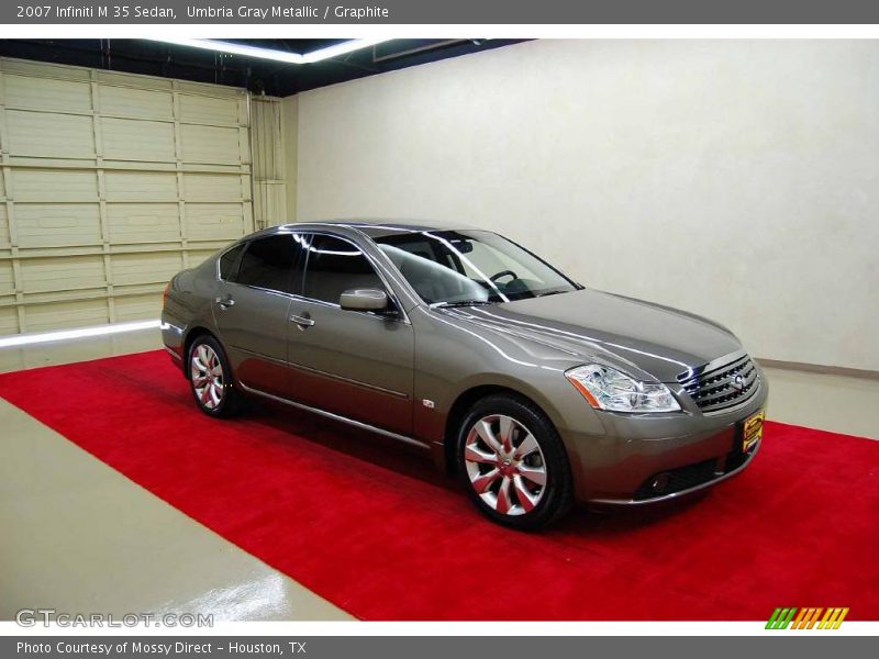 Umbria Gray Metallic / Graphite 2007 Infiniti M 35 Sedan